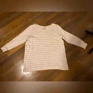 LOFT Cream Sweater Size 20/22